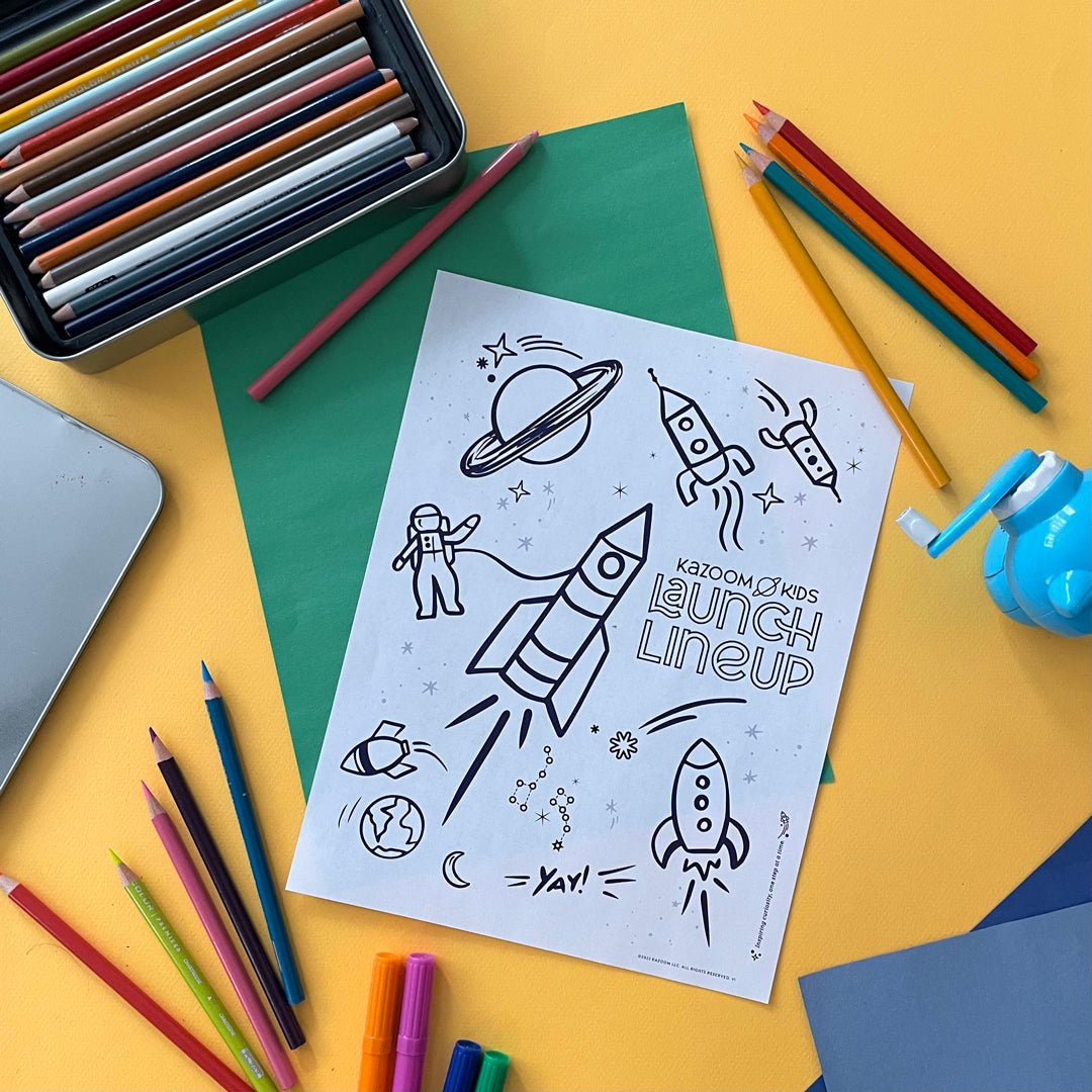 Kazoom Kids Coloring Page