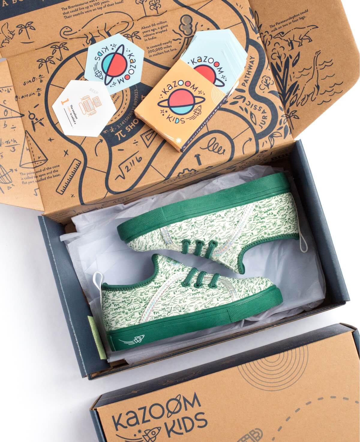 Digging Dinos - Kids Dinosaur Sneakers