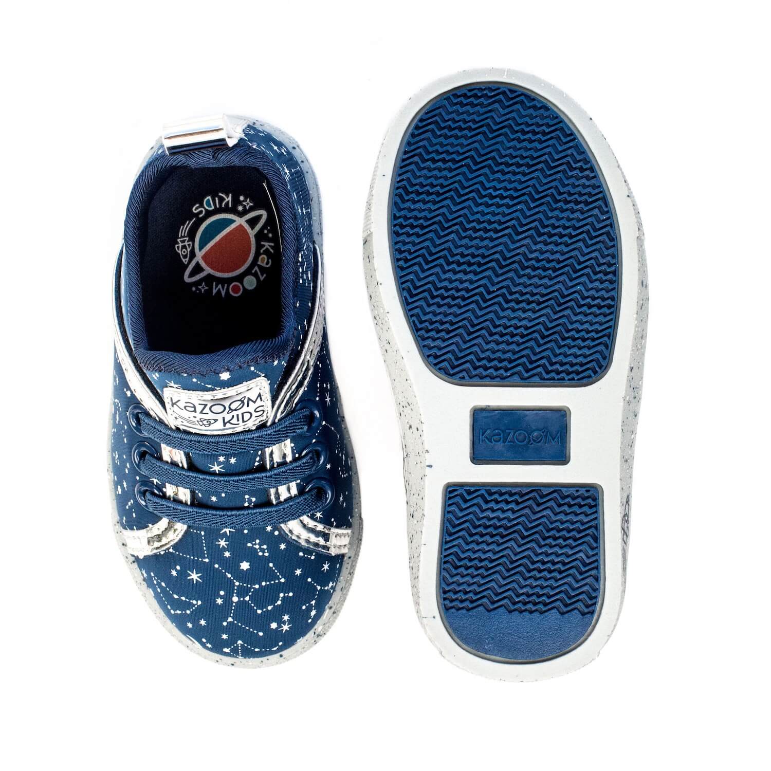 Toddler boy Sneakers in Dark blue constellations